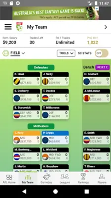 SuperCoach android App screenshot 3